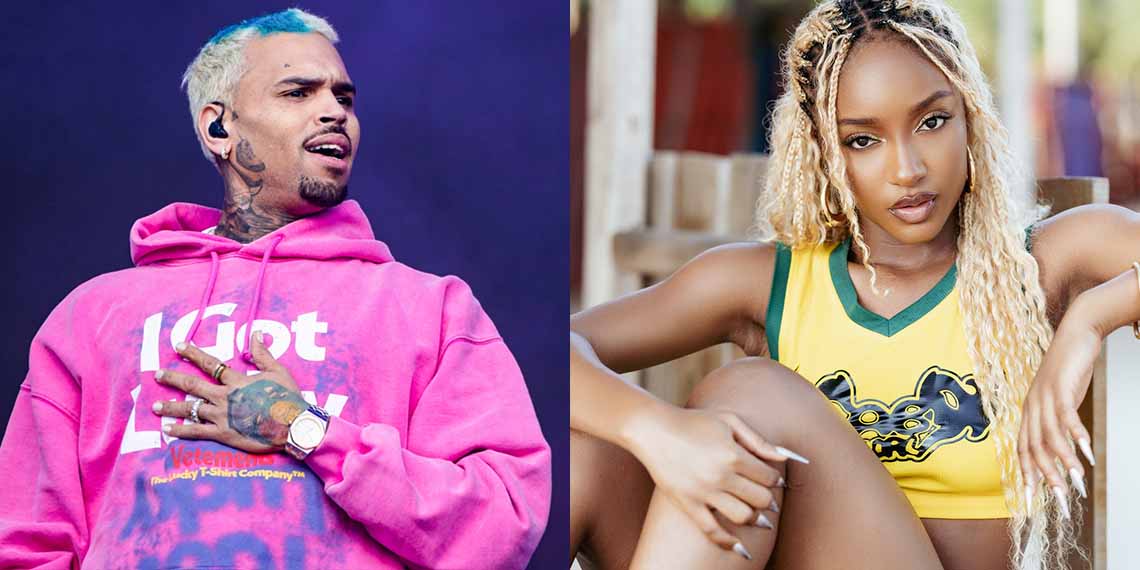 Chris Brown Takes Ayra Starr on America Tour