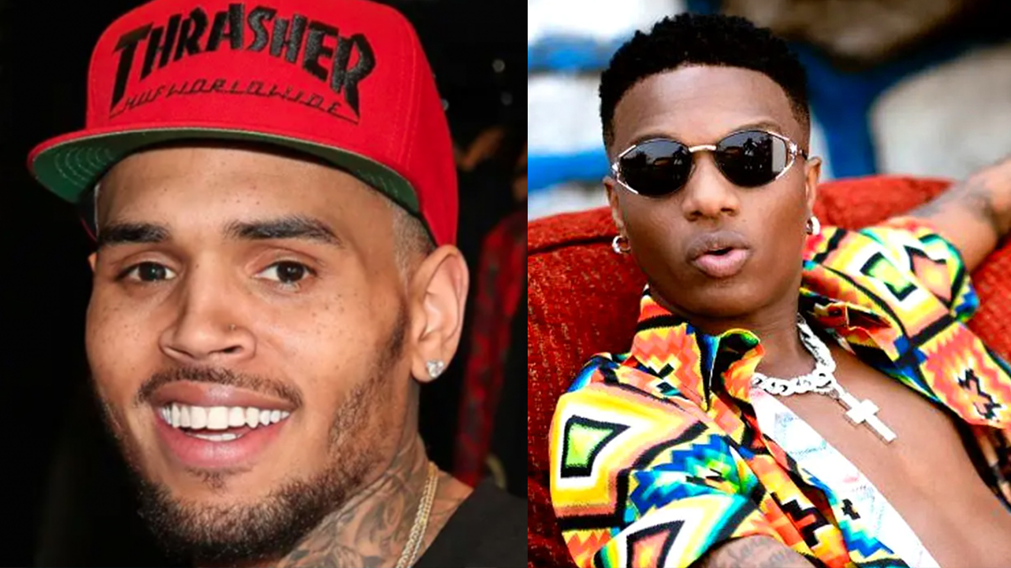 CHRIS BROWN TEASES WIZKID COLLABORATION