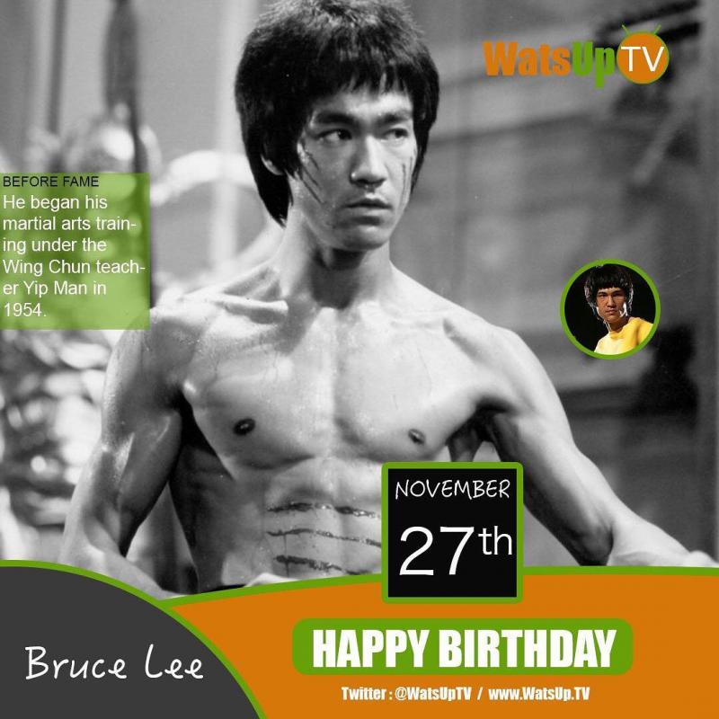 Happy Birthday Bruce Lee