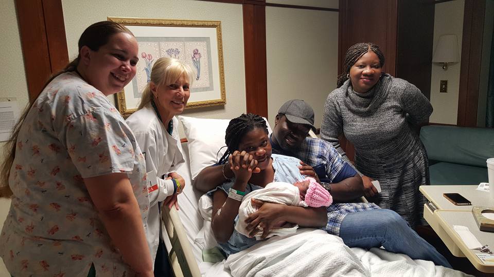 Merci Jhonson, Welcomed With So Much Love While Visiting A Maternity Hospital (Video)