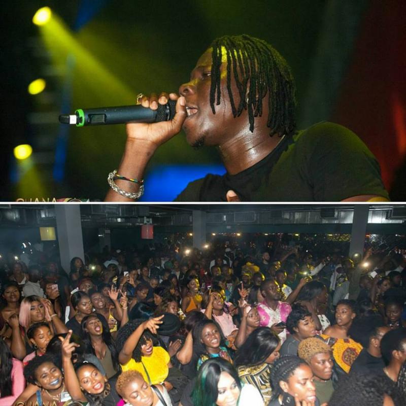 PICTURES OF STONEBOWY'S PERFORMANCE AT GHANA MEETS NAIJA UK