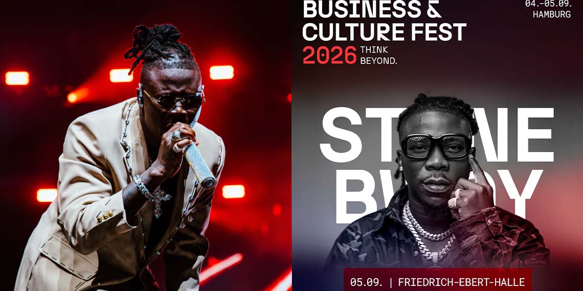 STONEBWOY ANNOUNCED TO PERFORM AT AIDIA BUSINESS AND CULTURE FESTIVAL IN HAMBURG, GERMANY